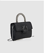 Verde Γυναικείο Τσαντάκι Βραδινό 01-1799 Black : 2