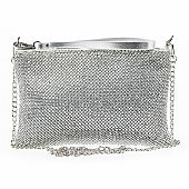 Verde Γυναικείο Τσαντάκι Βραδινό 01-1647 Silver : 1