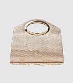 Verde Γυναικείο Τσαντάκι Βραδινό 01-2150 Rose Gold : 1
