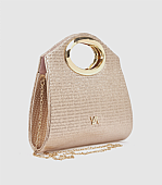 Verde Γυναικείο Τσαντάκι Βραδινό 01-2150 Rose Gold : 2