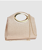 Verde Γυναικείο Τσαντάκι Βραδινό 01-2150 Rose Gold : 3