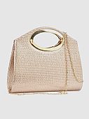 Verde Γυναικείο Τσαντάκι Βραδινό 01-2150 Rose Gold : 3