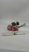 Γυναικεία Ζώνη με Λάστιχο FA-23662 white Gold : 1