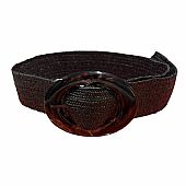 Ζώνη Ψάθινη P-24042 black : 1