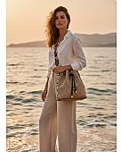 Pierro Τσάντα Πουγκί Τσάντα Πουγκί Eudora Strap Mocca : 2