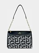 Γυναικεία Τσάντα Χιαστί/Ώμου Ari Gorgio  Althea 2326-01 Black-White : 1