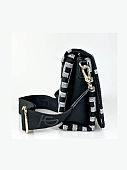 Γυναικεία Τσάντα Χιαστί/Ώμου Ari Giorgio 2300-01 Black-White : 3