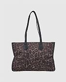 Verde Γυναικεία Τσάντα Ώμου 16-8297 Animal Print Black : 1
