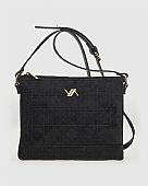 Verde Γυναικεία Τσάντα Χιαστί 16-8167 Black : 1