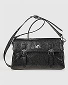 Verde Γυναικεία Τσάντα Χιαστί 16-8132 Black : 1