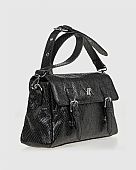 Verde Γυναικεία Τσάντα Χιαστί 16-8132 Black : 2