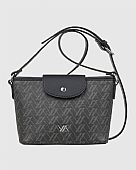 Verde Γυναικεία Τσάντα Ώμου Χιαστί 16-8079 Black : 1