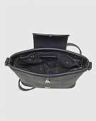 Verde Γυναικεία Τσάντα Ώμου Χιαστί 16-8079 Black : 4