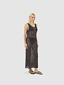 Verde Γυναικείο Πλεκτό Φόρεμα 52-0165 Black : 3