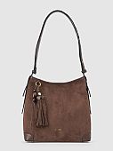 Verde Γυναικεία Τσάντα Ώμου 16-8810 Brown : 1