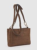 Verde Γυναικεία Τσάντα Χιαστί 16-8855 Taupe : 3