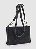 Verde Γυναικεία Τσάντα Χιαστί 16-8855 Black : 3