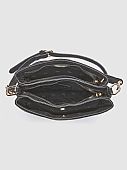 Verde Γυναικεία Τσάντα Χιαστί 16-8855 Black : 4
