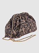 Verde Γυναικείο Τσαντάκι Βραδινό 01-2174 Animal Print Taupe : 2