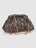 Verde Γυναικείο Τσαντάκι Βραδινό 01-2174 Animal Print Taupe : 3
