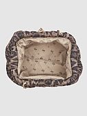 Verde Γυναικείο Τσαντάκι Βραδινό 01-2174 Animal Print Taupe : 4