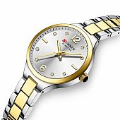 Curren Γυναικείο ρολόι 9105 Silver Gold : 3