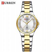 Curren Γυναικείο ρολόι 9107 Silver Gold : 1