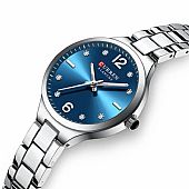 Curren Γυναικείο ρολόι 9105 Silver Blue : 2