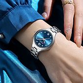 Curren Γυναικείο ρολόι 9105 Silver Blue : 3