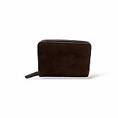 Πορτοφόλι με suede υφή R-7002-40 COFFEE : 1