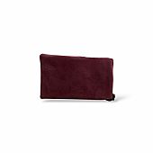 Πορτοφόλι με suede υφή W-2033-10 Wine : 2