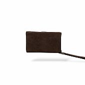 Πορτοφόλι με suede υφή W-2033-10 Coffee : 2