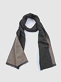 Verde Ανδρικό Κασκόλ 59-0131 Black/Taupe : 1