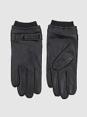 Verde Αντρικά δερμάτινα Γάντια 20-0848 Black : 1