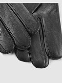 Verde Αντρικά δερμάτινα Γάντια 20-0849 Black : 3