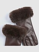 Verde Γυναικεία Γάντια 02-0885 Brown : 2