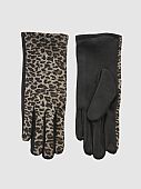 Verde Γυναικεία Γάντια 02-0868 Animal Print Brown : 1