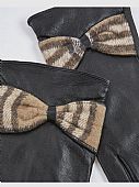 Verde Γυναικεία Δερμάτινα Γάντια 02-0849 Black : 2