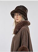 Verde Γυναικείο Καπέλο 05-0920 Brown : 3