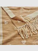 Verde Γυναικείο Κασκόλ/Εσάρπα 06-1104 Beige : 4