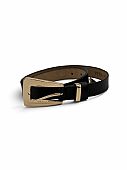 Ζώνη μαύρη με χρυσά στοιχεία CT8424 Black gold : 1