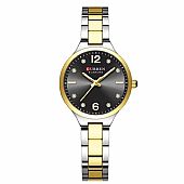 Curren Γυναικείο ρολόι 9105 Silver Gold Black : 1