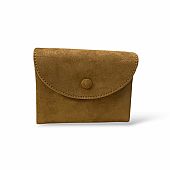Γυναικείο Πορτοφόλι με suede υφή W2029-40 Brown : 1