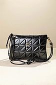 Fragola Γυναικεία τσαντάκι Χιαστί/Χειρός PC30-black-shiny : 1