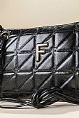 Fragola Γυναικεία τσαντάκι Χιαστί/Χειρός PC30-black-shiny : 2