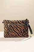 Fragola Γυναικεία τσαντάκι Χιαστί/Χειρός PC32-camel-tiger : 2
