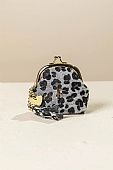 Fragola Μικρο Πορτοφόλι κερμάτων PC08-26AN-black-leopard : 1