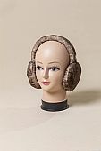 Fragola Γούνινα Αυτάκια EAR05-dark-beige : 1