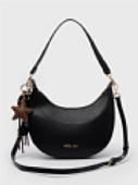 Nolah Τσάντα Χιαστί Ώμου Fabela Black Light Gold





 : 1