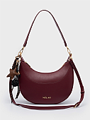 Nolah Τσάντα Χιαστί Ώμου Fabela Burgundy Light Gold





 : 1